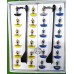 Subbuteo Andrew Table Soccer Borussia Dortmund - Juventus Champions League Final 1996-97 on WSB Professional Bases